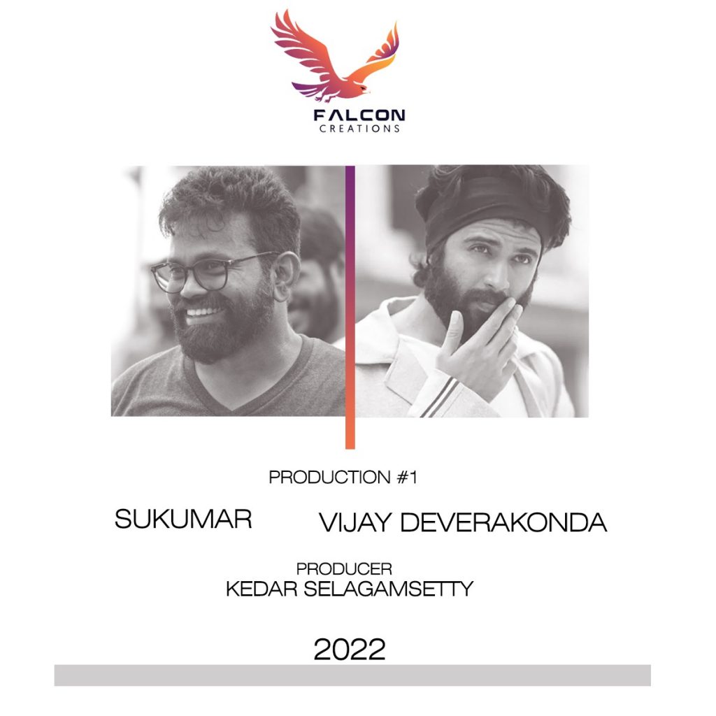 VijayDevarakonda Sukumar ComboMovieAnnounced