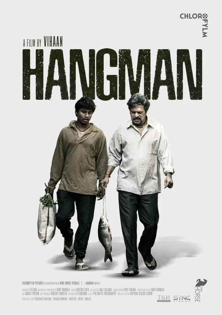 Hangman MovieFirstLookWith BrahmaajiAsMainLead