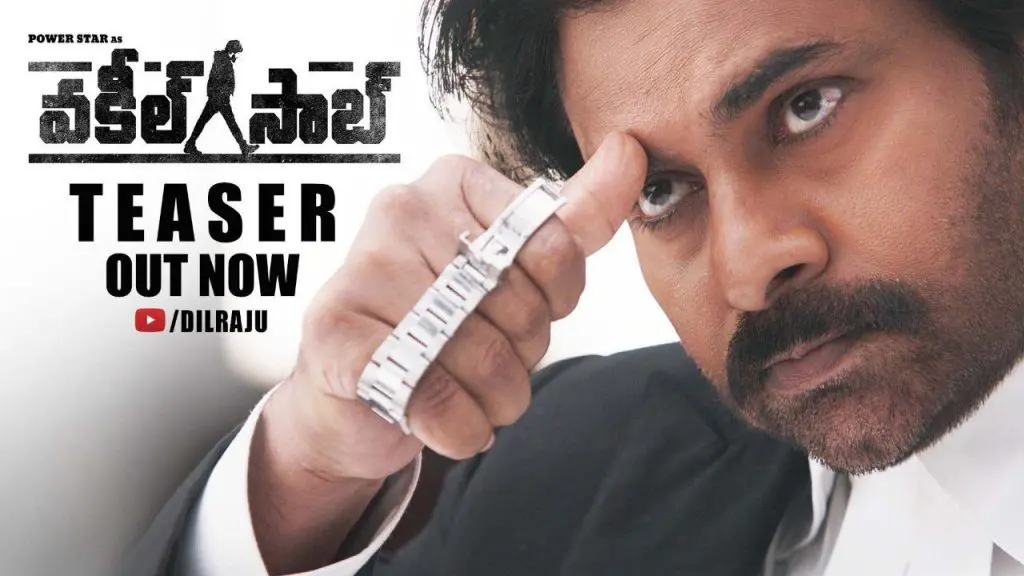 PowerStarPawanKalyan VakeelSaab TeaserReleased