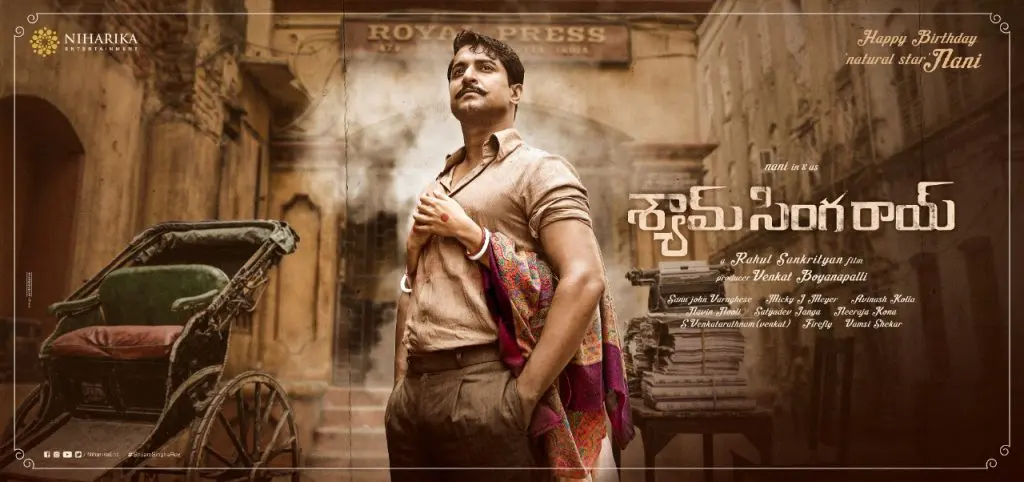 NaniFirstLook From ShyamSingharoyMovie