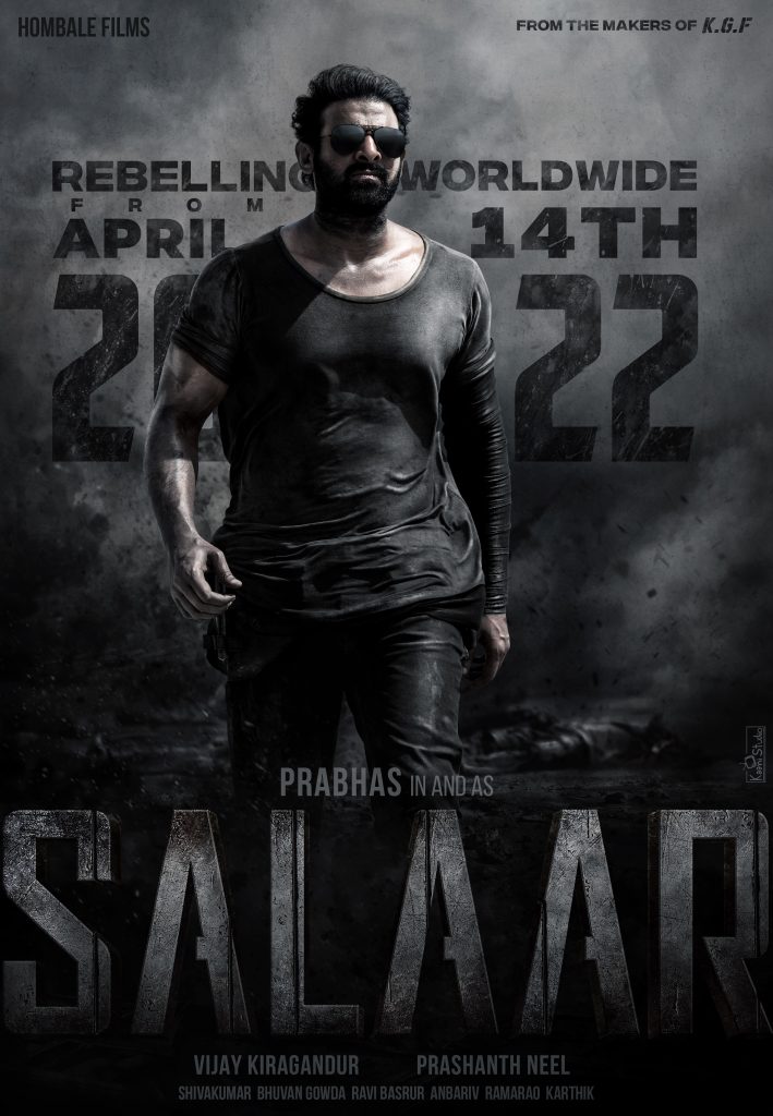 Prabhas SalaarMovie ReleaseDateAnnounced