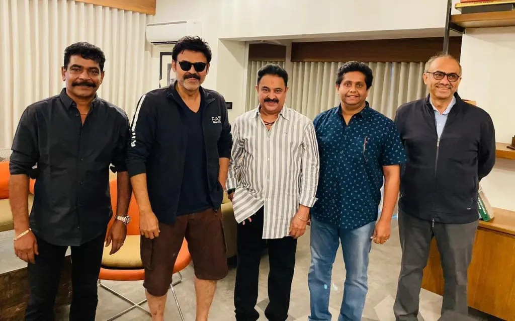 VictoryVenkatesh confirms Drushyam2Remake