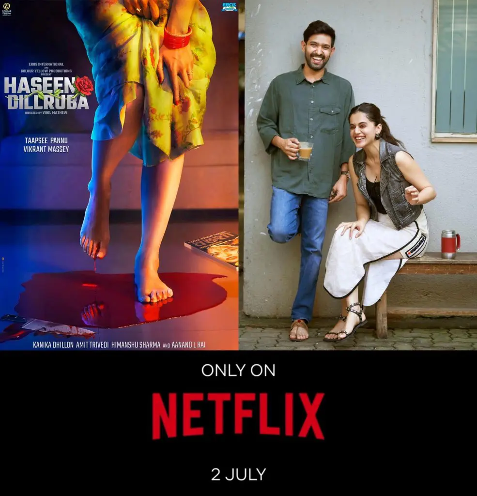 TapseePannu HaseenaDilruba OnNetflix