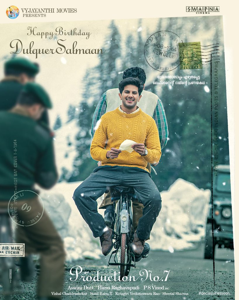 Dulquer HanuRaghavapudi Movie