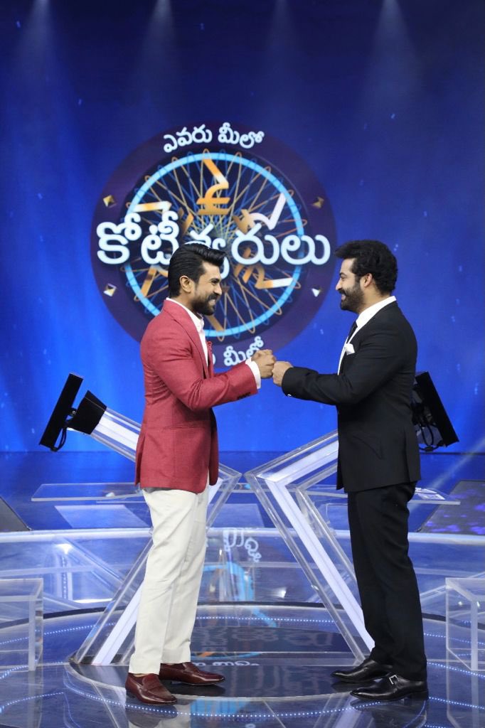 NTRandCharan KBC FirstEpisode