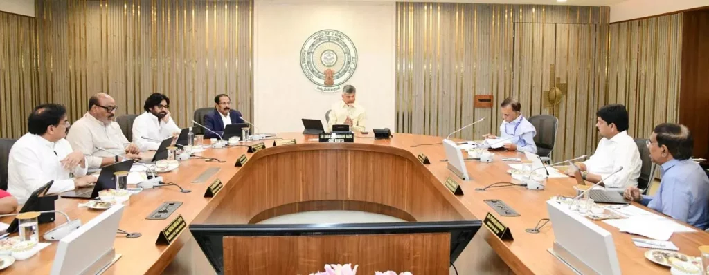 ANDHRA-CABINET-MEETS - 40+-AGENDA-ITEMS-UNDER-NAIDU'S-LEADERSHIP