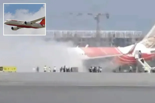 Air India Flight AI315 Faces Fire Scare After Delhi Landing