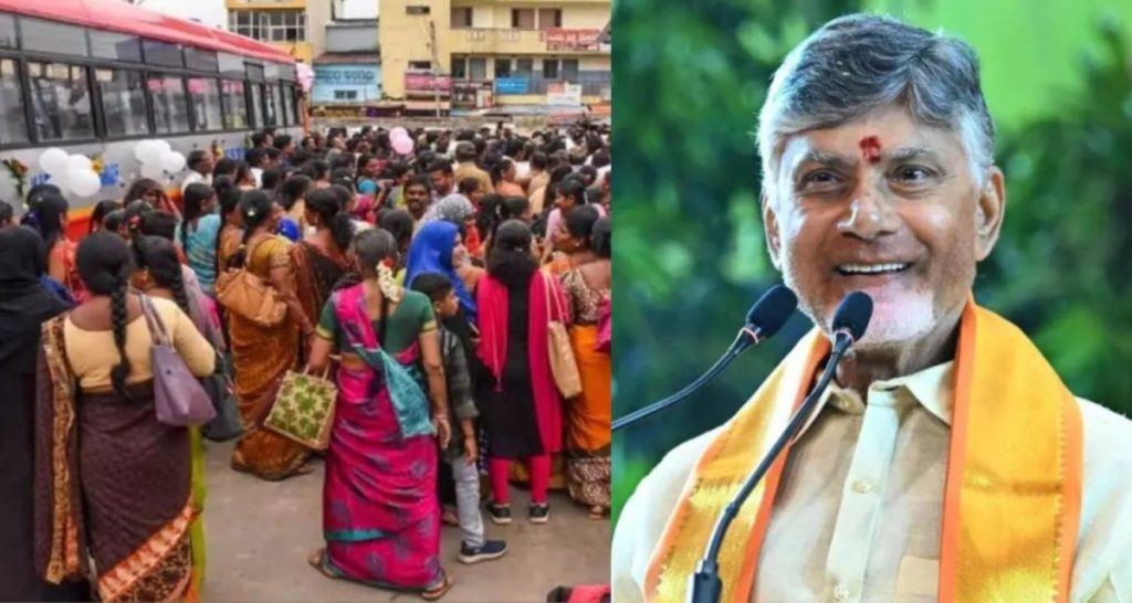 Streeshakti Free Bus Travel for Women in AP from Aug 15