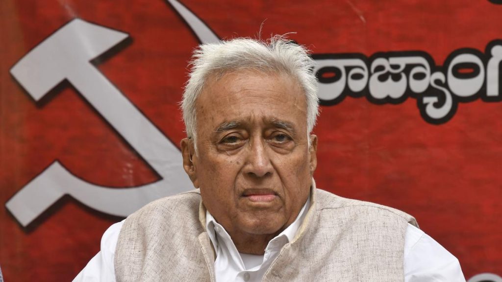FAREWELL-TO-A-COMMUNIST-STALWART - SURAVARAM-SUDHAKAR-REDDY