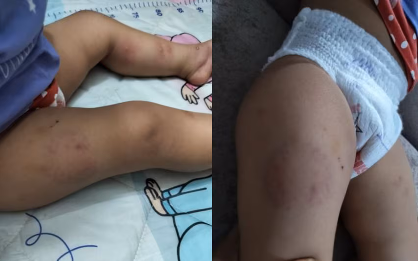 NOIDA-DAYCARE-HORROR - TODDLER-ASSAULTED,-CAUGHT-ON-CCTV