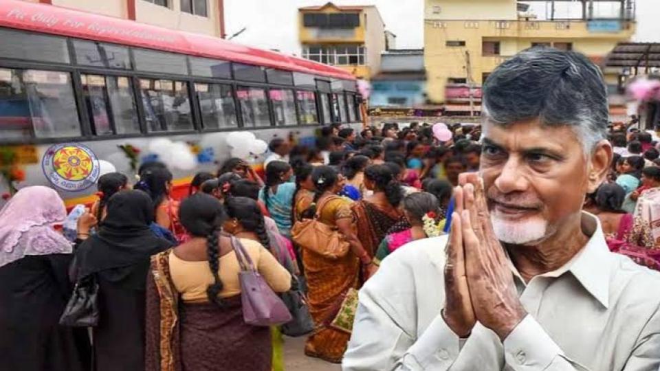 Sri Shakti Free Bus Travel for Women in AP from Aug 15