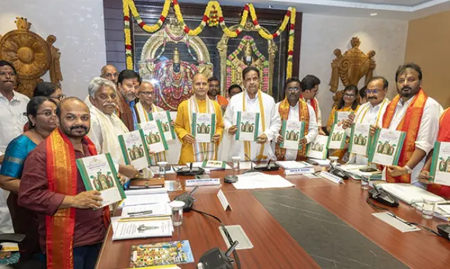 1,000 Temples Proposed Ambitious Plan of TTD to Safeguard Faith