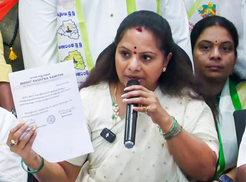 Kavitha's BRS Exit Kavitha's Explosive Claims, Resigns as MLC
