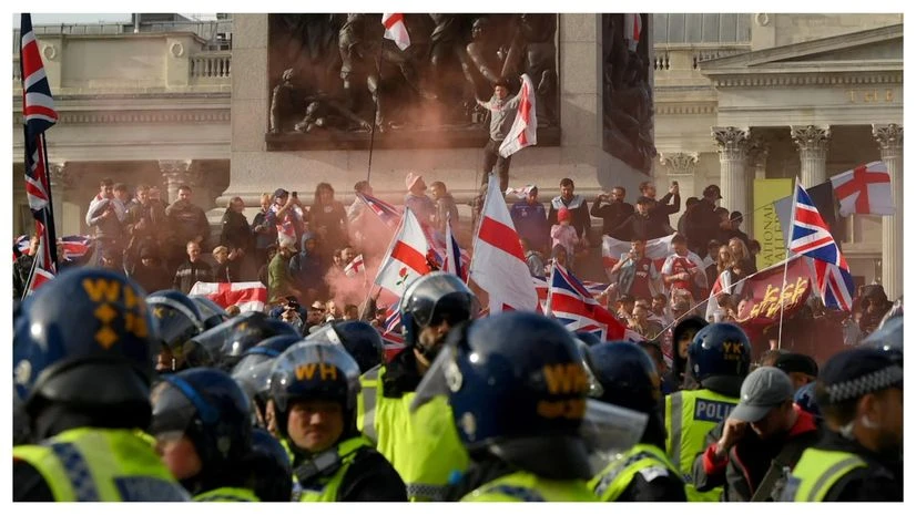 London Erupts 100,000 Protest Immigration