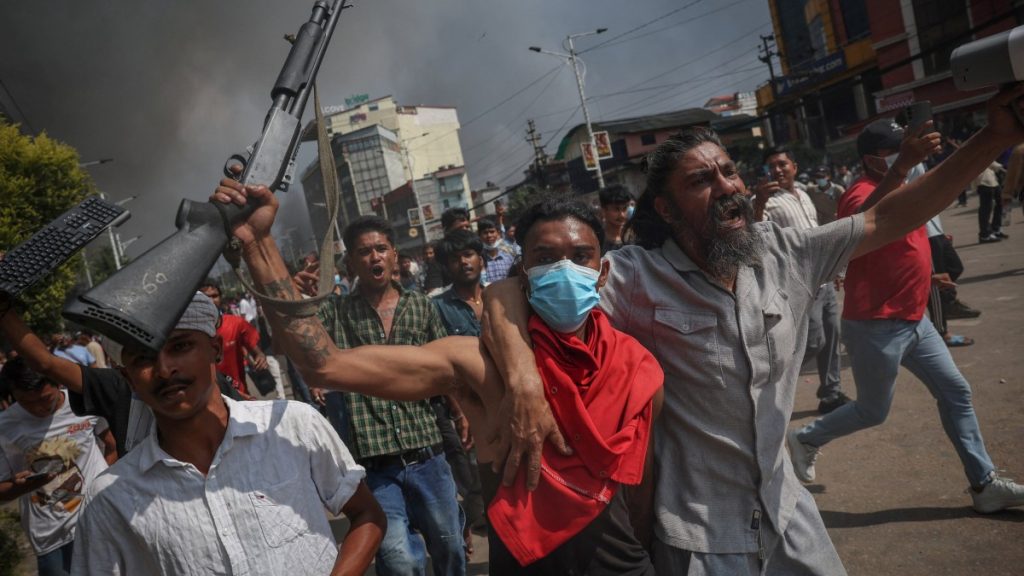 NEPAL'S-FIERY-YOUTH-REVOLT: - CHAOS-AHEAD?