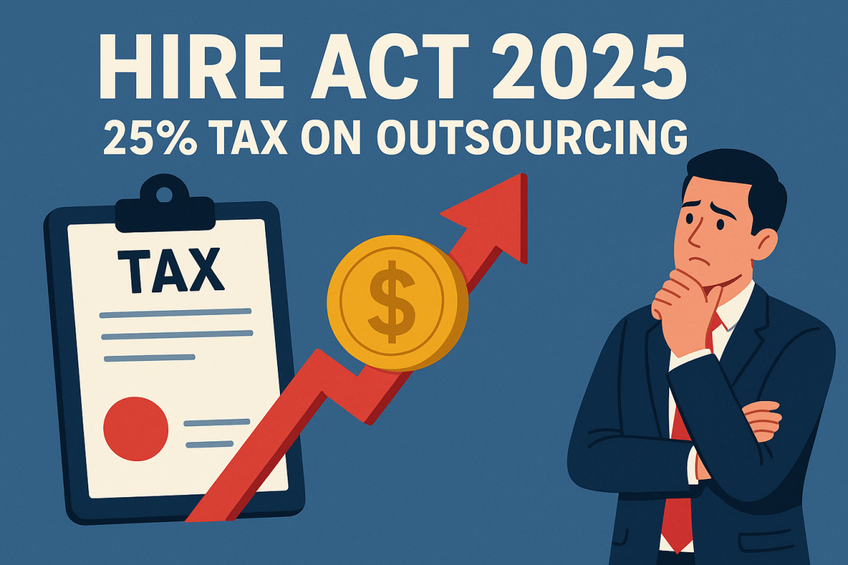 Hire Act 2025 Outsourcing Tax What It Means Will It Pass