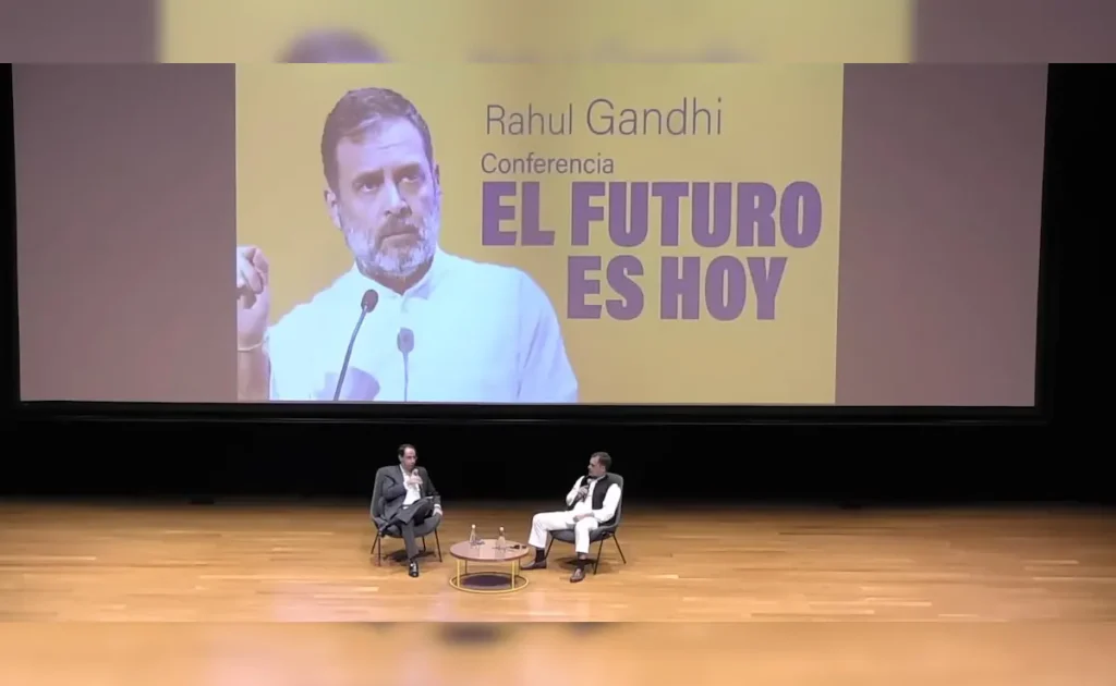 Rahul Gandhi Mounts Fresh Attack on Modi Government Overseas