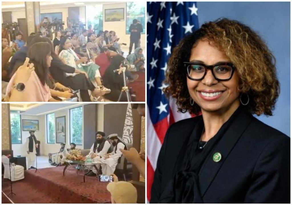 US Congresswoman Hails India Over Muttakhi Press Meet