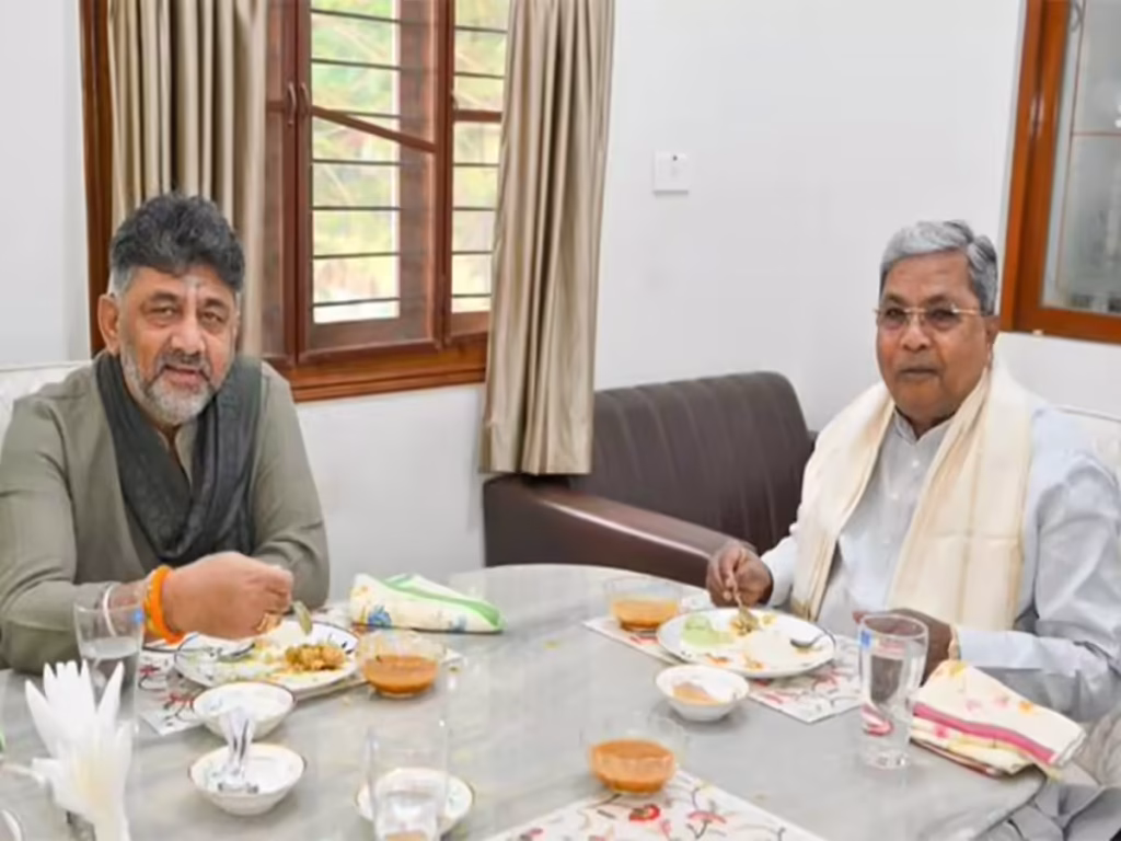 BREAKFAST-TRUCE:-SIDDARAMAIAH'S-CLARITY-ON-POWER-PLAY?