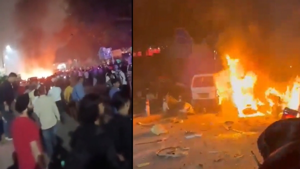 Big Breaking Explosion Near Delhi’s Red Fort