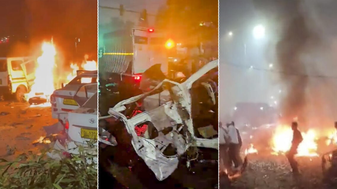 Delhi Blast Horror: Kills 9, Deadly Car Explosion Shakes Delhi ...