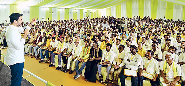 NO-MISFIRE-OR-CROSSFIRE-IN-OUR-PARTY:-NARA-LOKESH