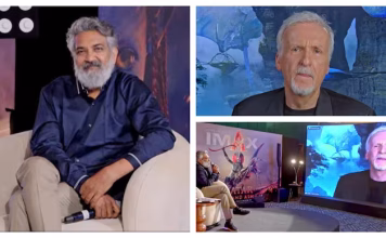 Rajamouli-Cameron Banter Over Varanasi Shoot Rajamouli-Cameron Banter Over Varanasi Shoot