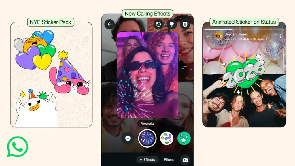 WhatsApp Rings in 2026 with Festive Updates